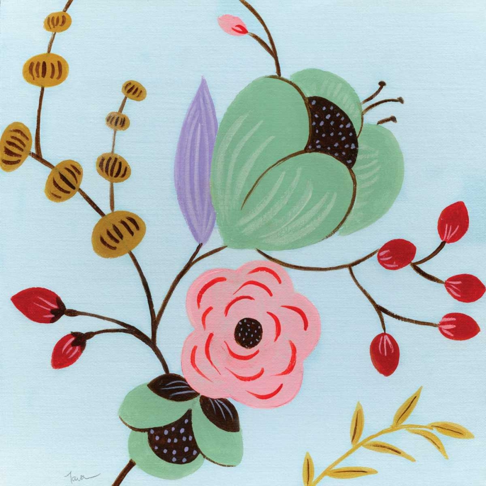 Vintage Flowers art print by Tava Studios for $57.95 CAD