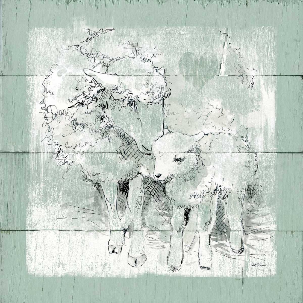 Gentle Lamb I art print by Carol Robinson for $57.95 CAD