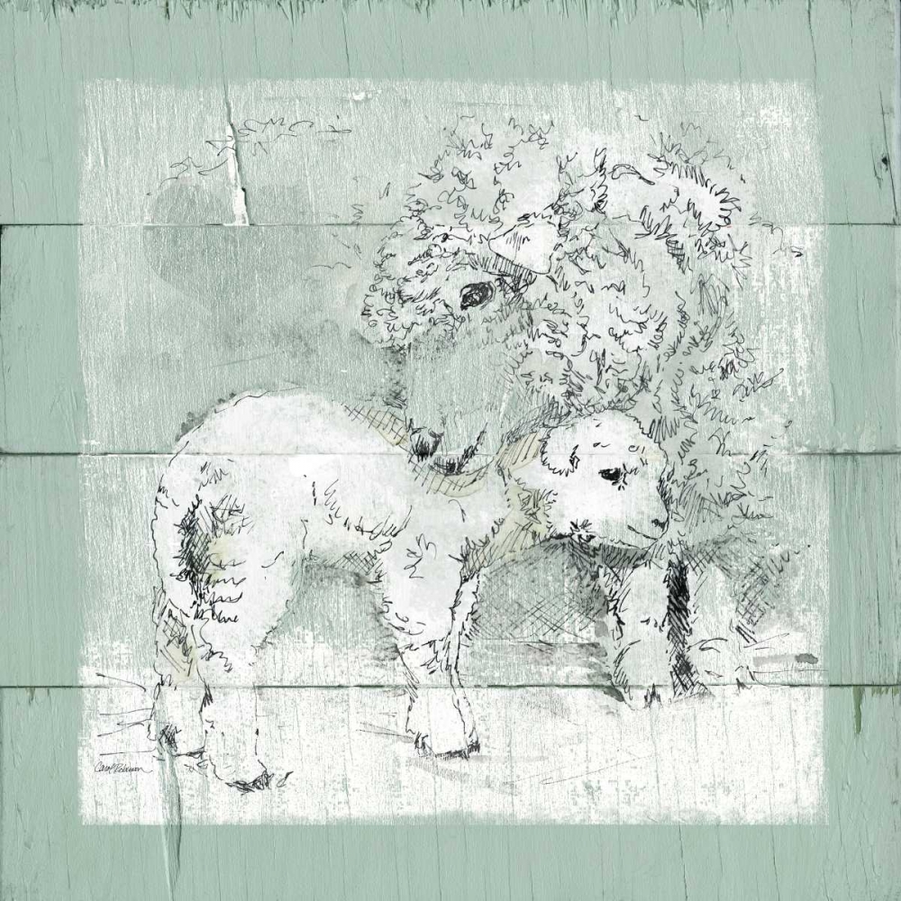 Gentle Lamb II art print by Carol Robinson for $57.95 CAD