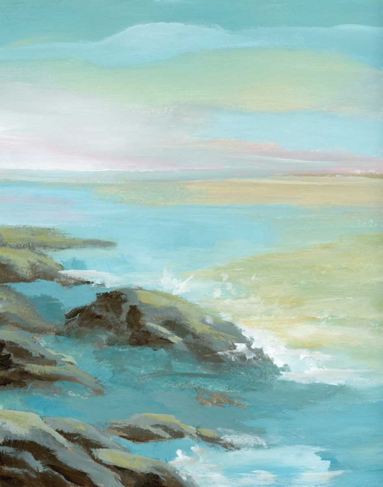 Rocky Shore art print by Nan for $57.95 CAD