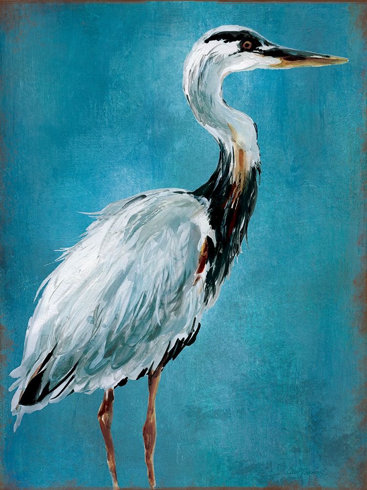 Great Blue Heron I art print by Carol Robinson for $57.95 CAD