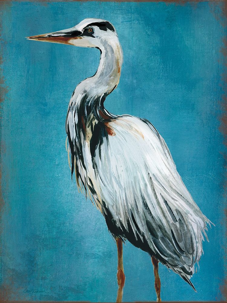 Great Blue Heron art print by Carol Robinson for $57.95 CAD