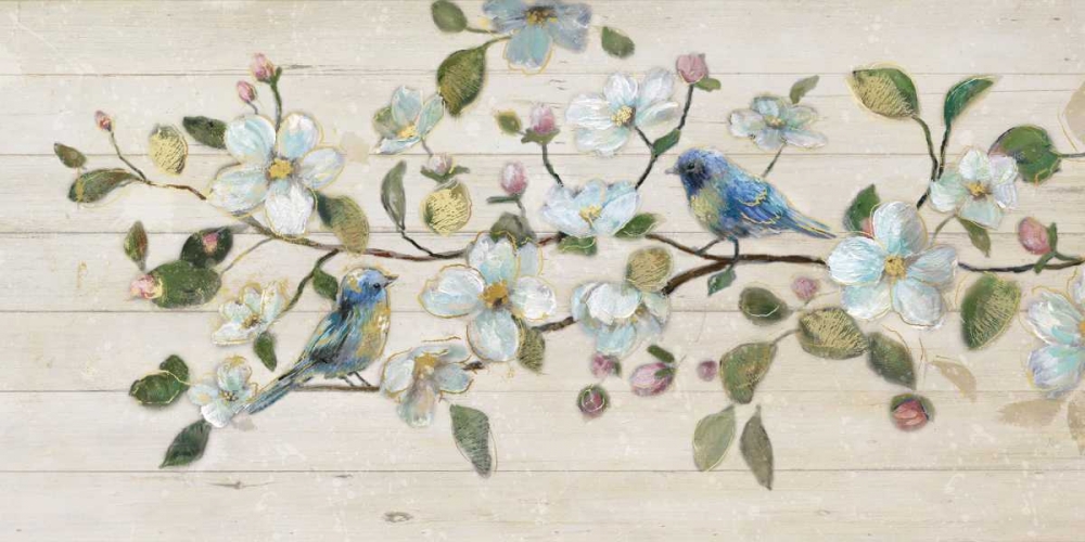 Shiplap Duet art print by Nan for $57.95 CAD