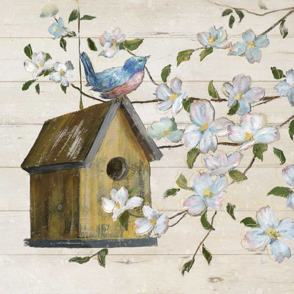 Shiplap Song I art print by Nan for $57.95 CAD