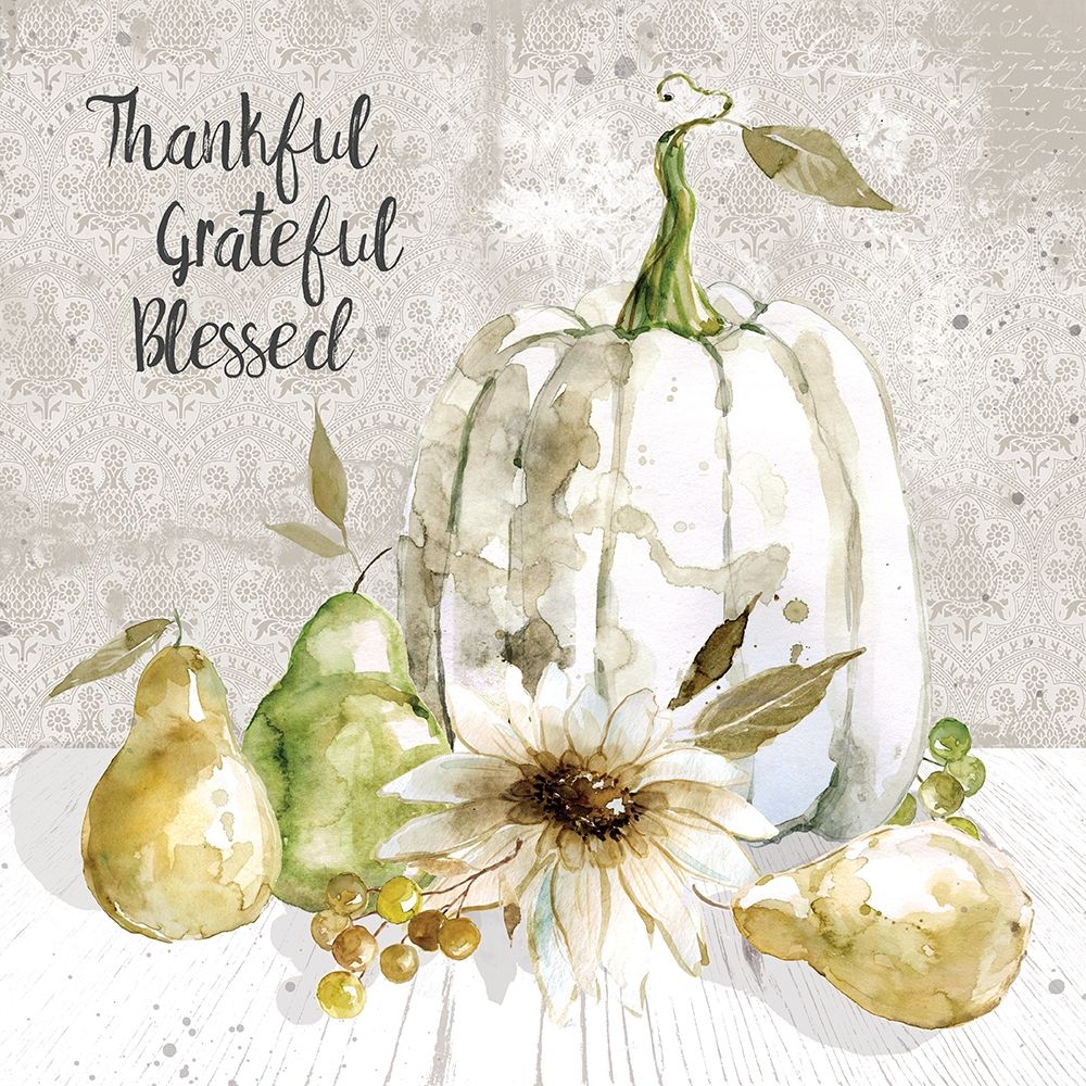 Thankful Grateful art print by Carol Robinson for $57.95 CAD