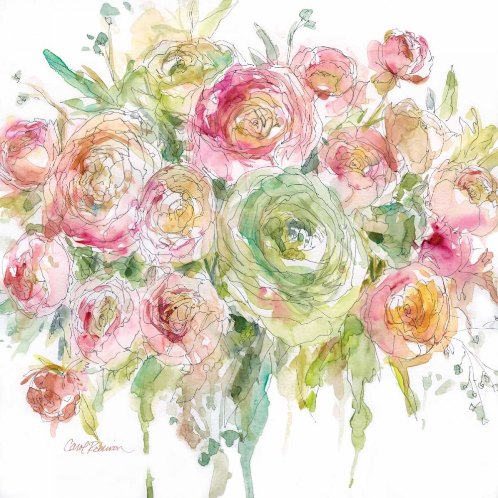 Graceful Bouquet art print by Carol Robinson for $57.95 CAD