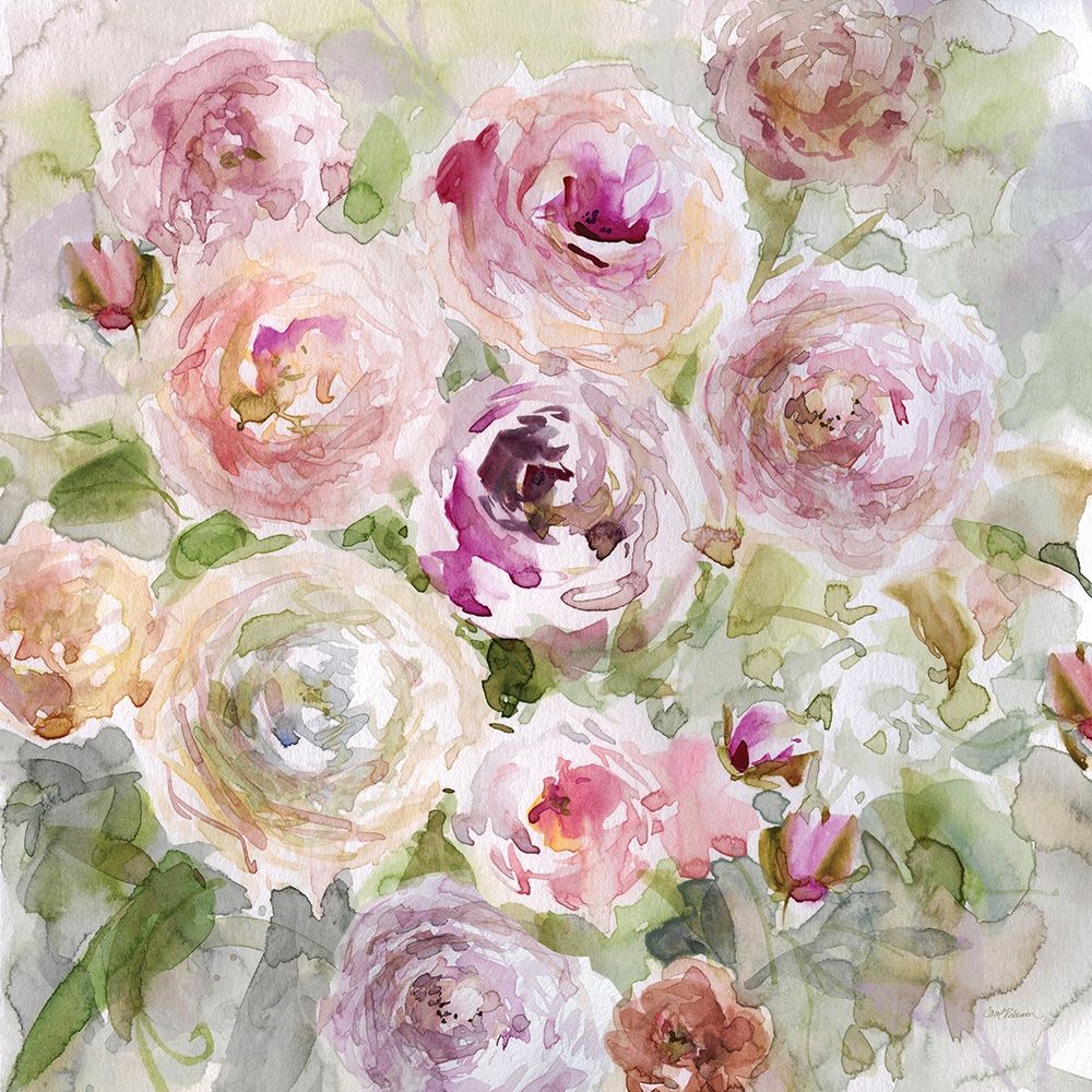 Pastel Garden art print by Carol Robinson for $57.95 CAD