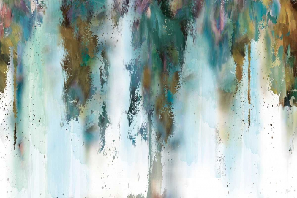 Skyline Abstract art print by Nan for $57.95 CAD