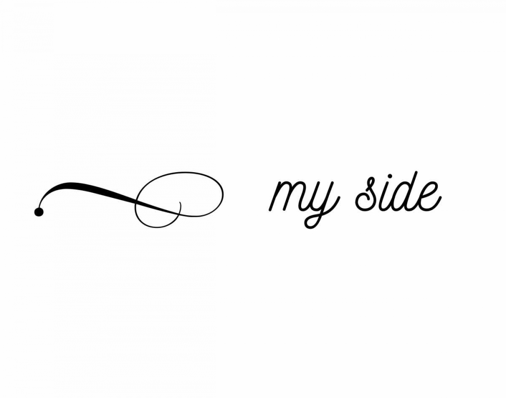My Side, Your art print by CAD Designs for $57.95 CAD