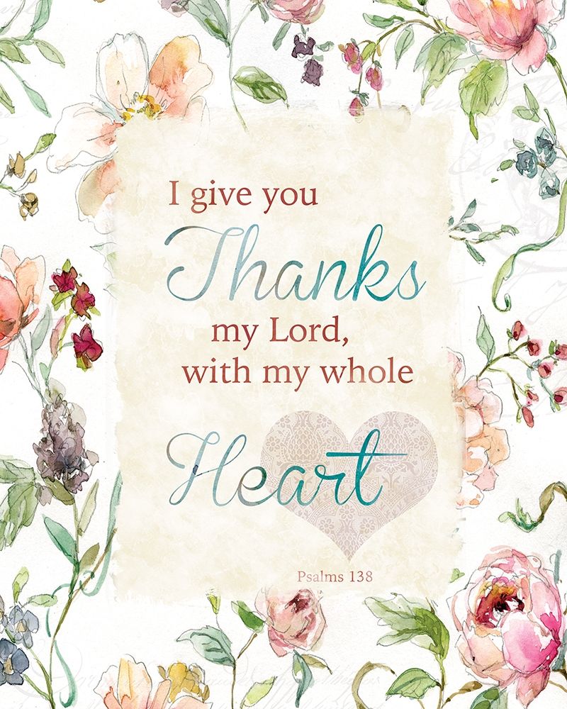 Thankful Hearts I art print by Carol Robinson for $57.95 CAD