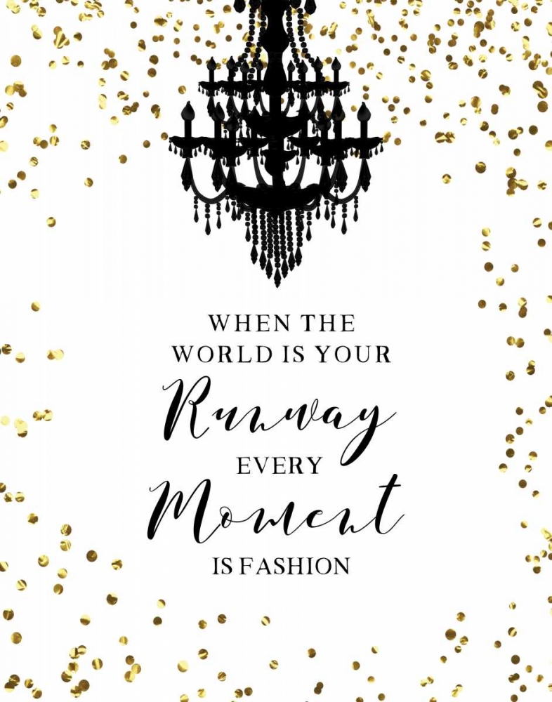 Runway Moment art print by CAD Designs for $57.95 CAD