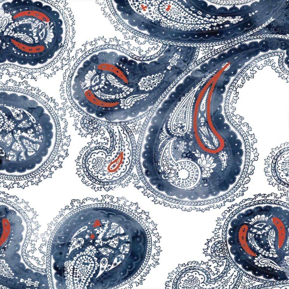 Paisley I art print by Carol Robinson for $57.95 CAD