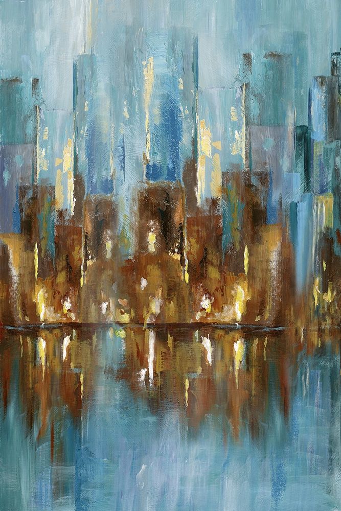 City Night art print by Nan for $57.95 CAD