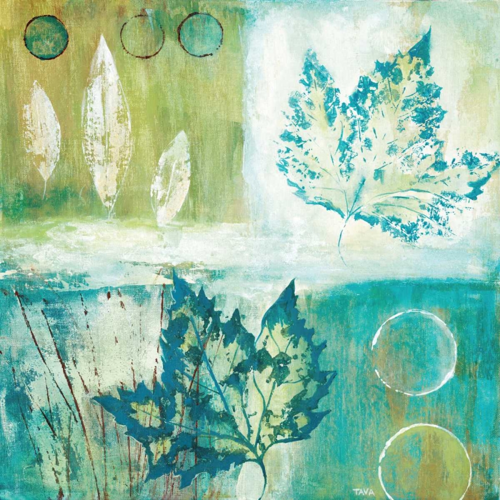 Teal Earth II art print by Tava Studios for $57.95 CAD