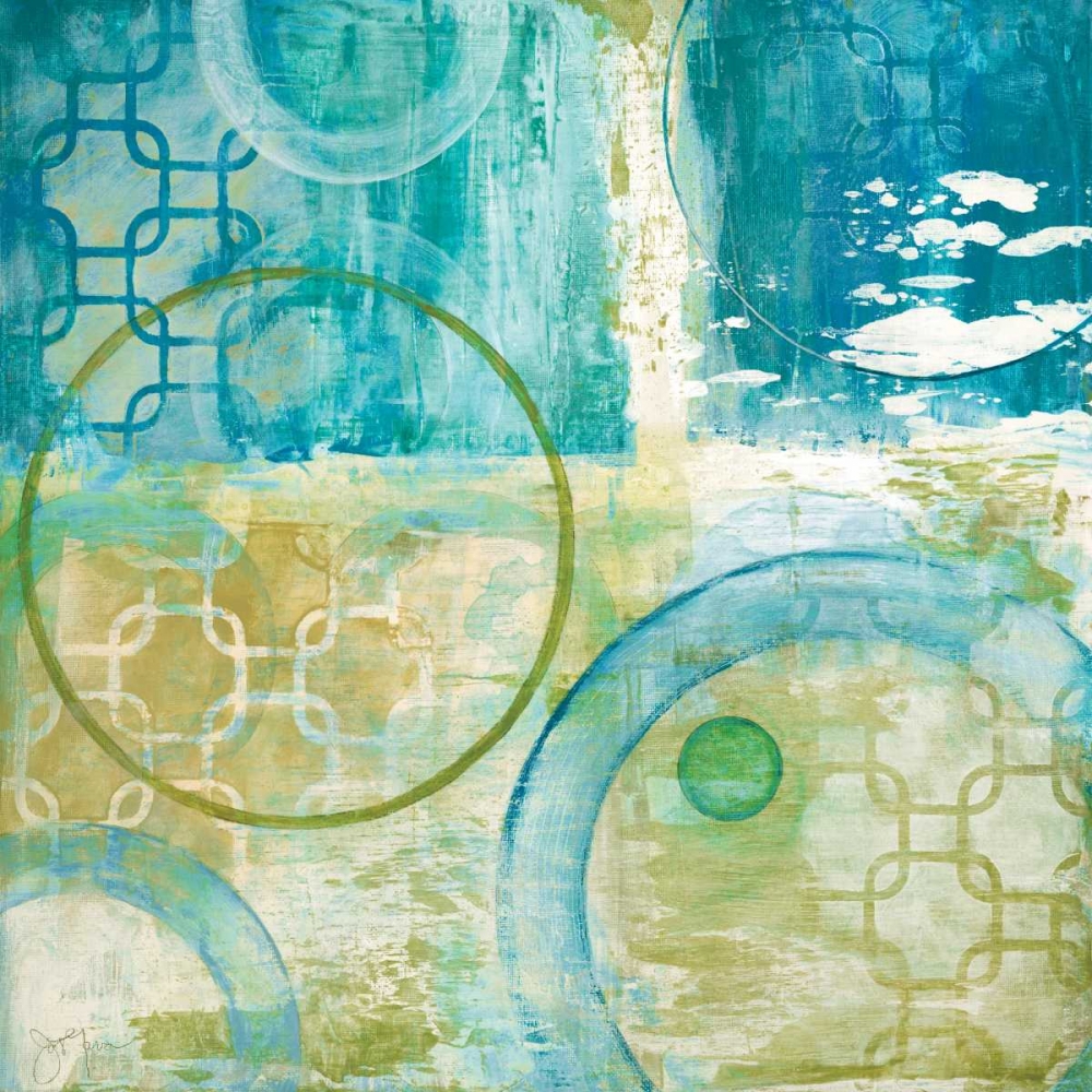 Teal Aire II art print by Tava Studios for $57.95 CAD