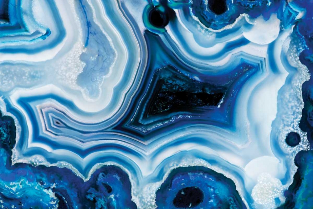 Indigo Agate I art print by Danita Delimont for $57.95 CAD