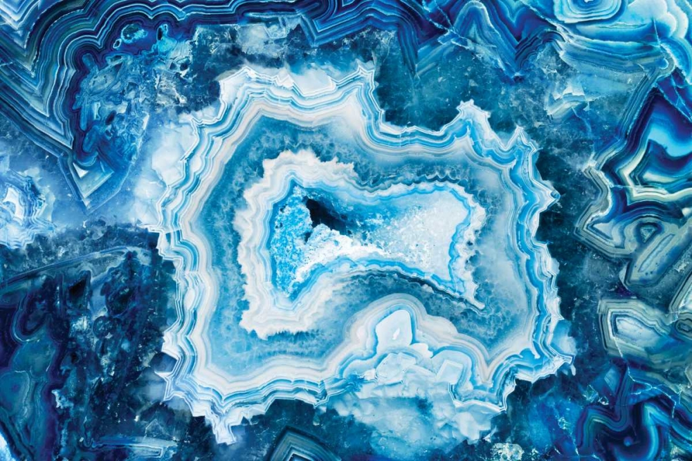 Indigo Agate II art print by Danita Delimont for $57.95 CAD