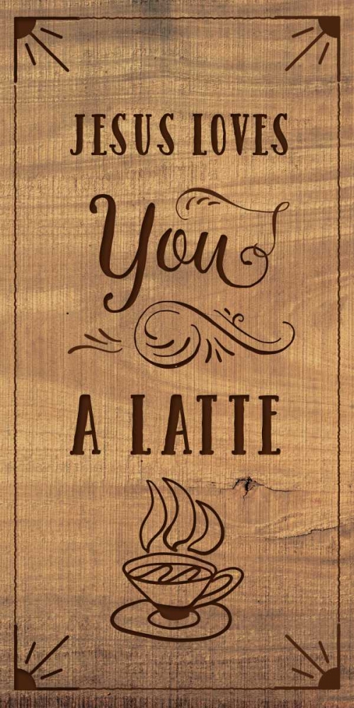Jesus Loves You A art print by Amanda Murray for $57.95 CAD