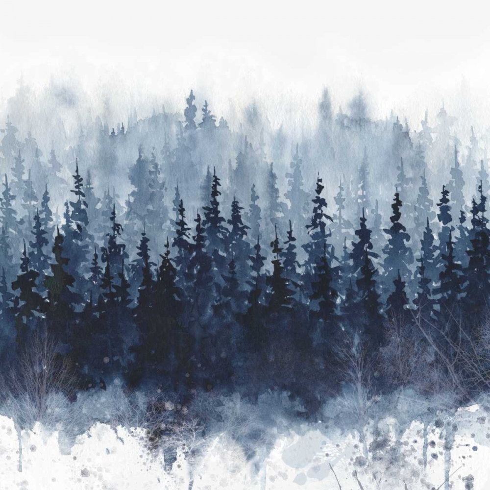 Indigo Forest art print by Carol Robinson for $57.95 CAD