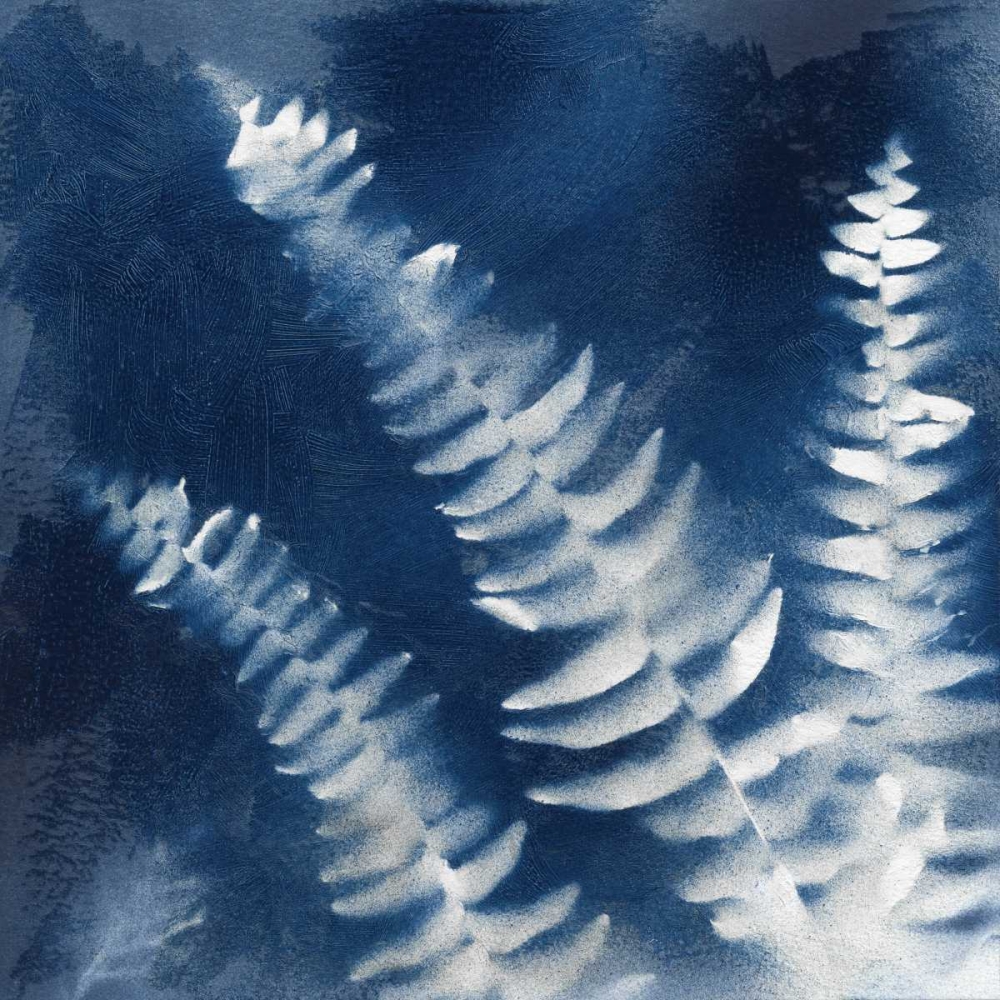 Natures Indigo IV art print by Nan for $57.95 CAD