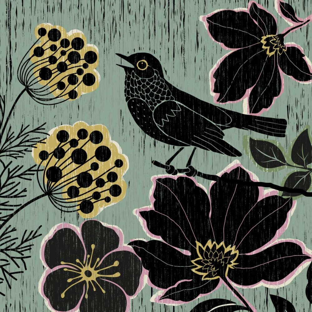 Natures Woodcut II art print by Conrad Knutsen for $57.95 CAD