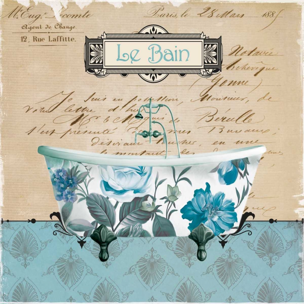 Jardin Le Bain art print by Carol Robinson for $57.95 CAD
