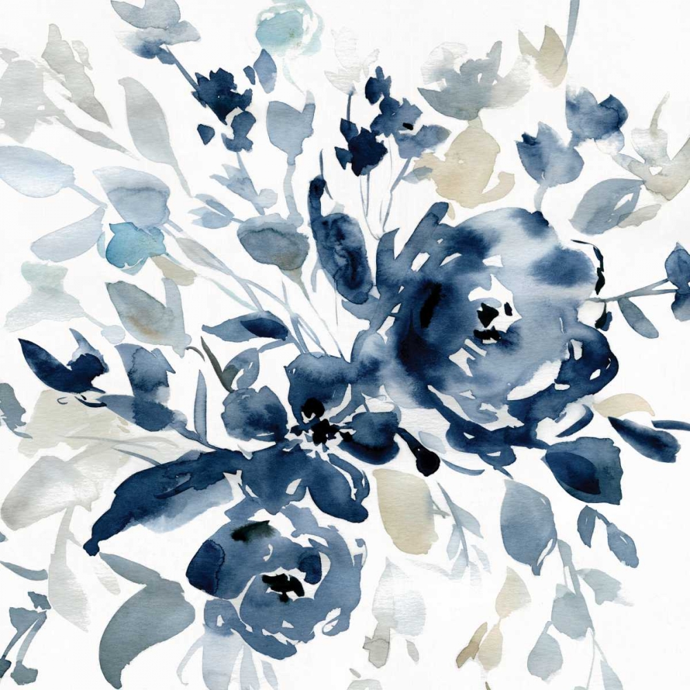 Indigo Garden I art print by Carol Robinson for $57.95 CAD