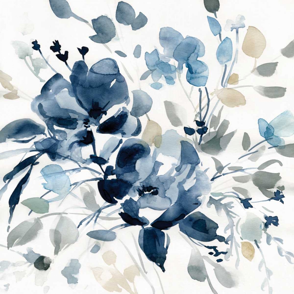 Indigo Garden II art print by Carol Robinson for $57.95 CAD