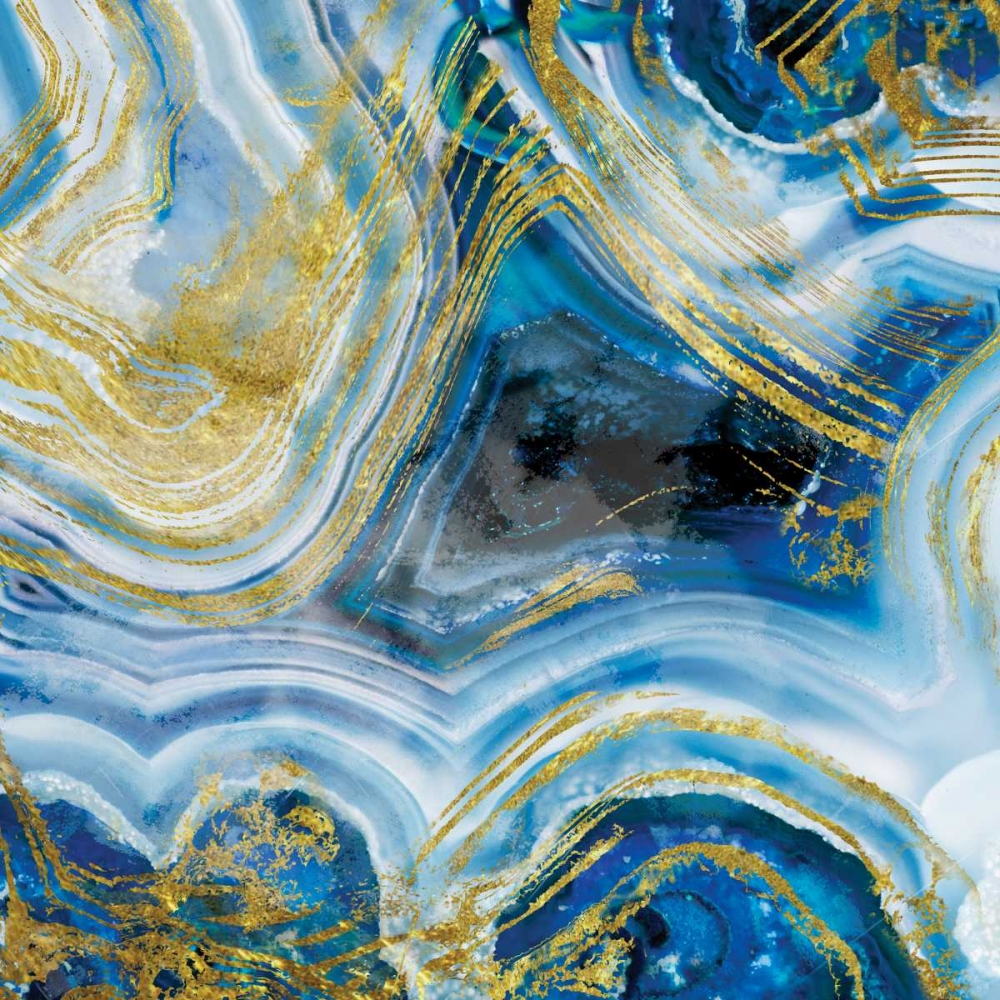 Touch of Gold Agate I art print by Danita Delimont for $57.95 CAD