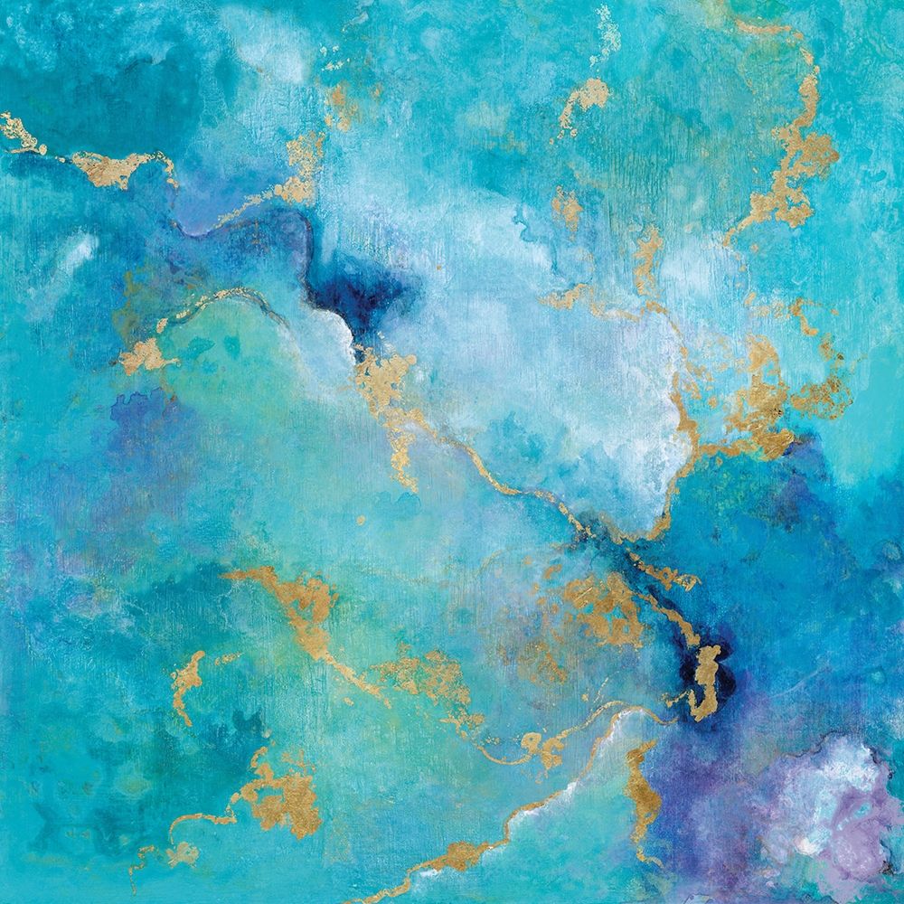 Golden Edge I art print by Tava Studios for $57.95 CAD