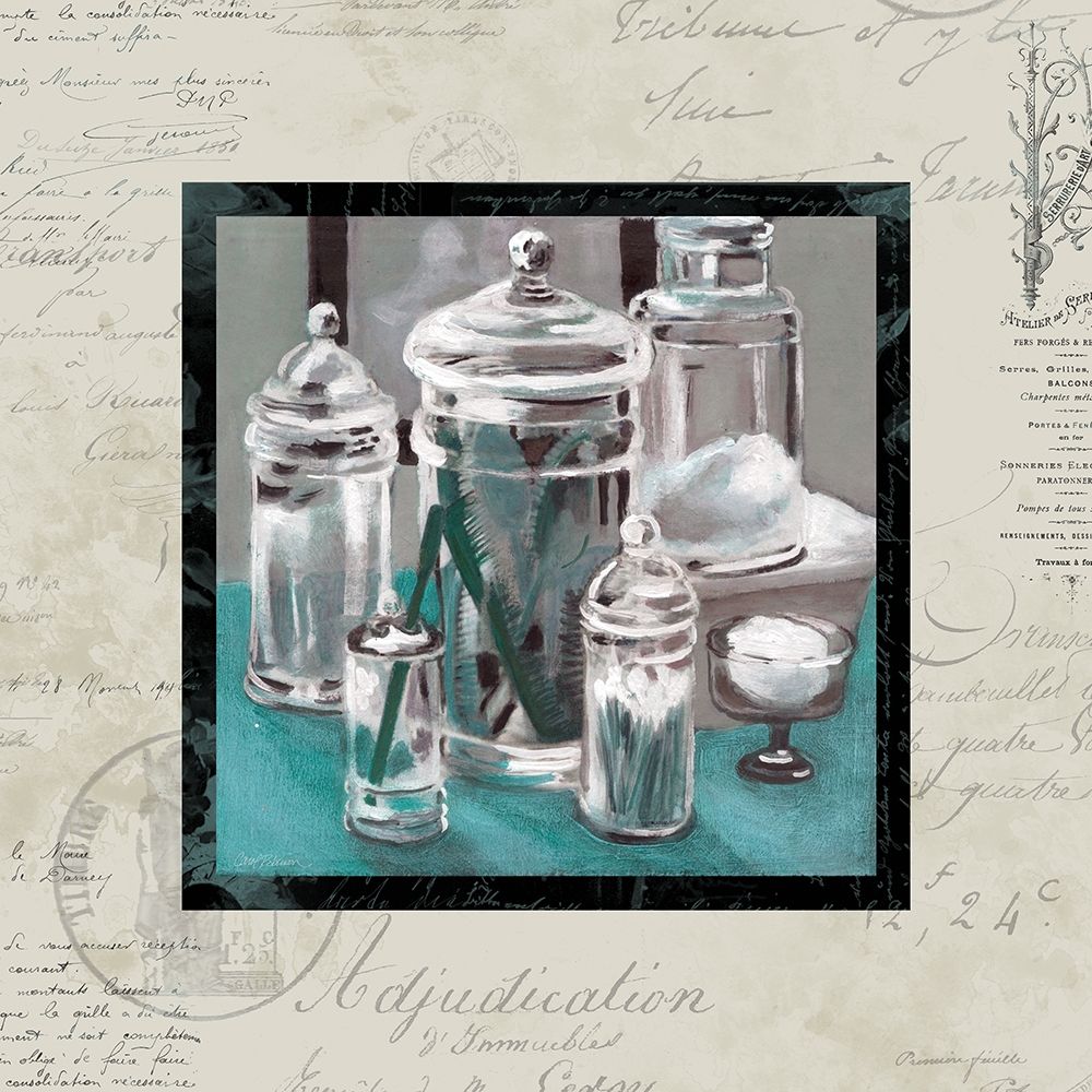 French Toilette I art print by Carol Robinson for $57.95 CAD