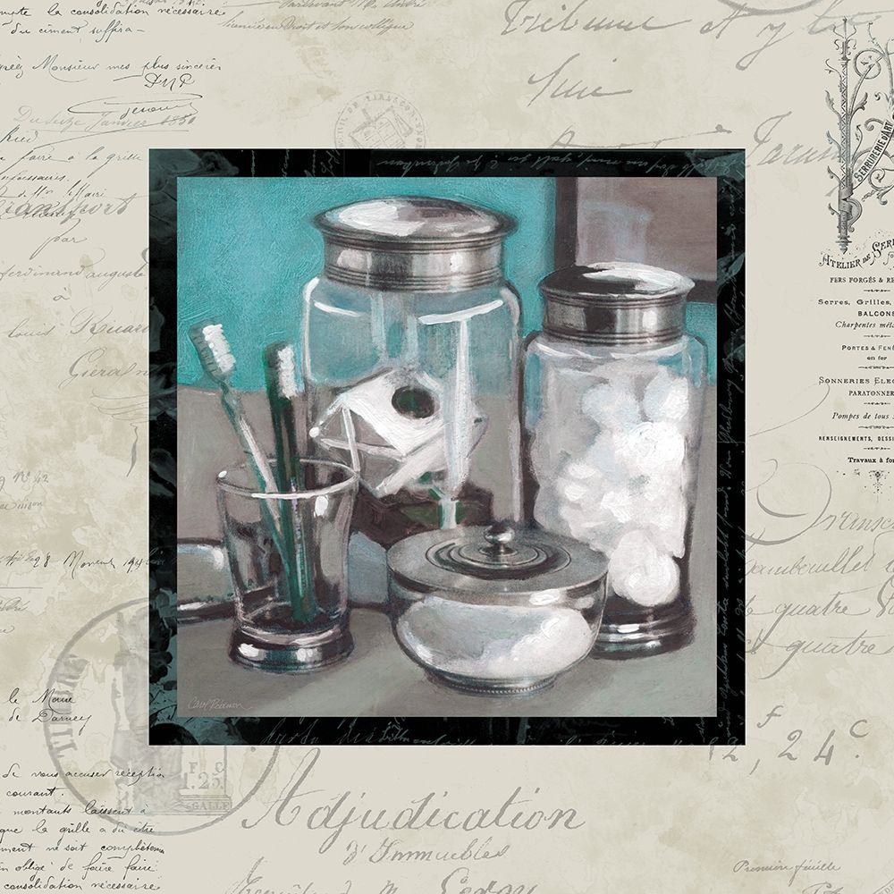 French Toilette II art print by Carol Robinson for $57.95 CAD
