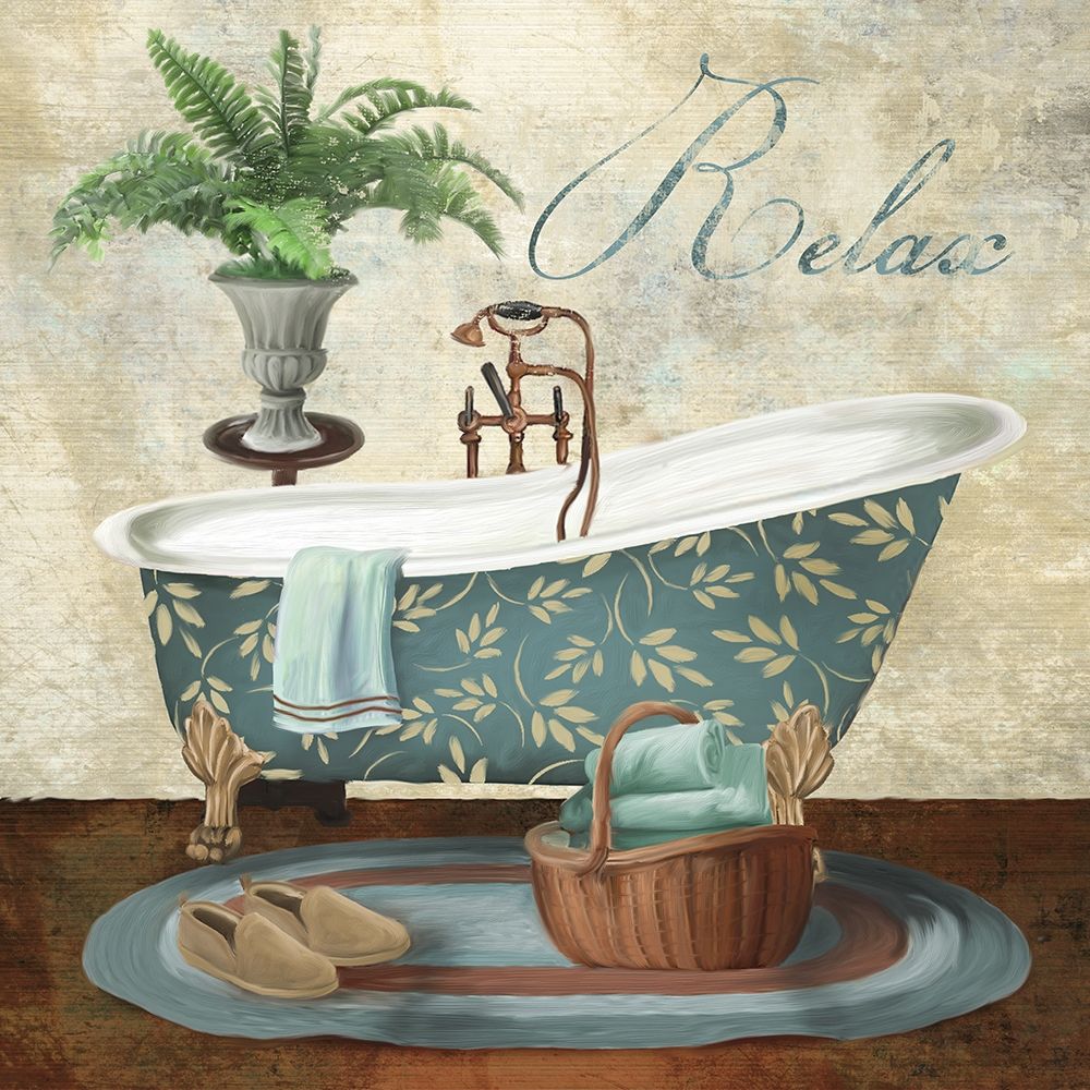 Bath Relax art print by Conrad Knutsen for $57.95 CAD
