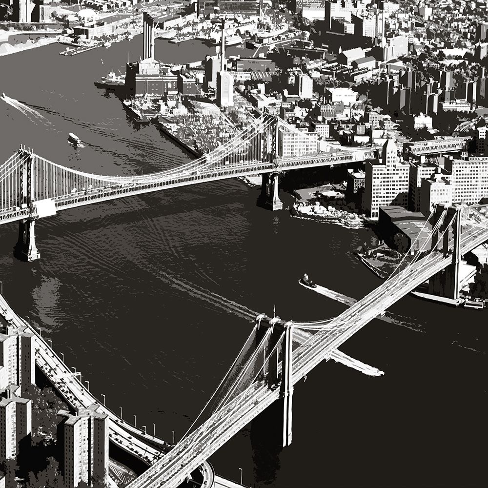 Aerial Manhattan art print by Danita Delimont for $57.95 CAD