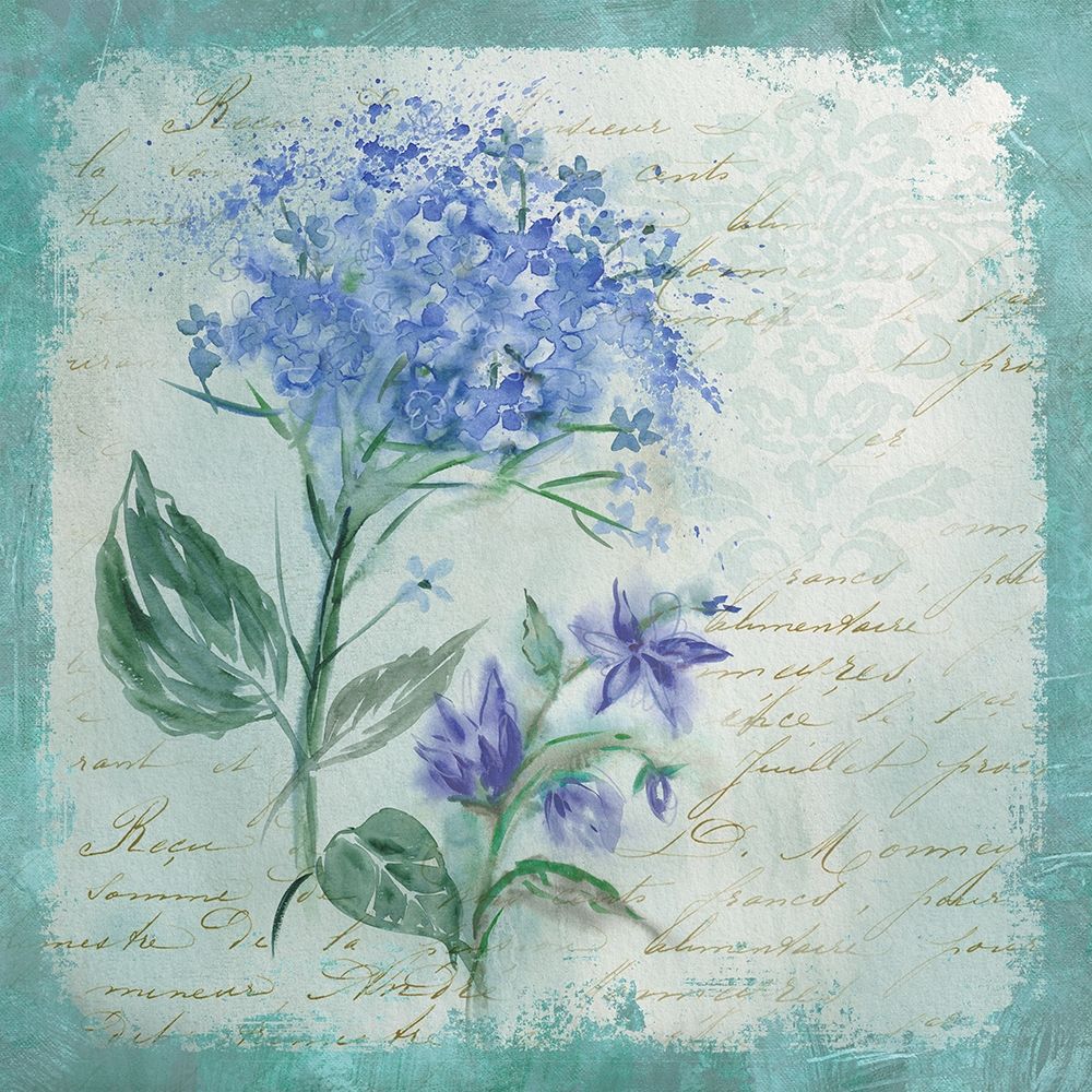 Hydrangea Medley art print by Carol Robinson for $57.95 CAD