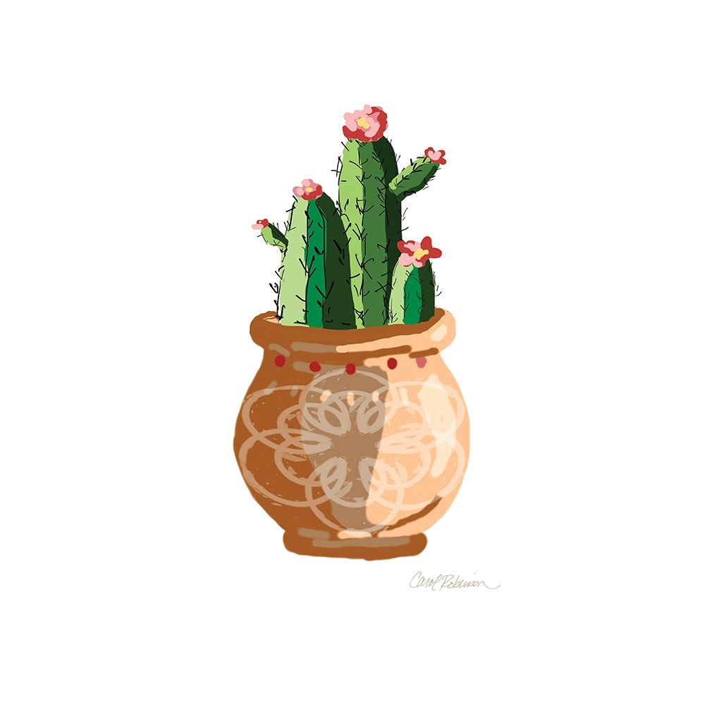 Cute Cactus II art print by Carol Robinson for $57.95 CAD
