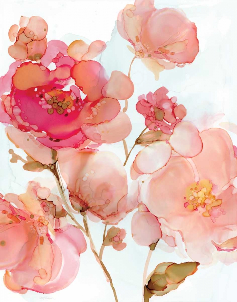 Vivid Peonies art print by Carol Robinson for $57.95 CAD