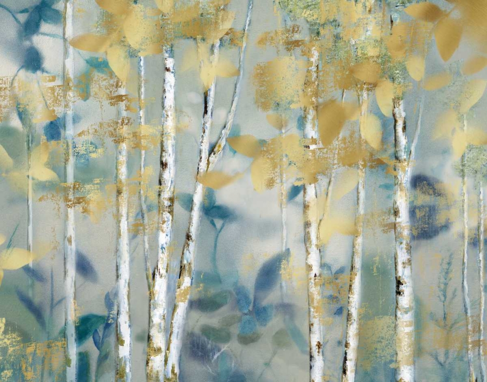 Gilded Forest I art print by Nan for $57.95 CAD