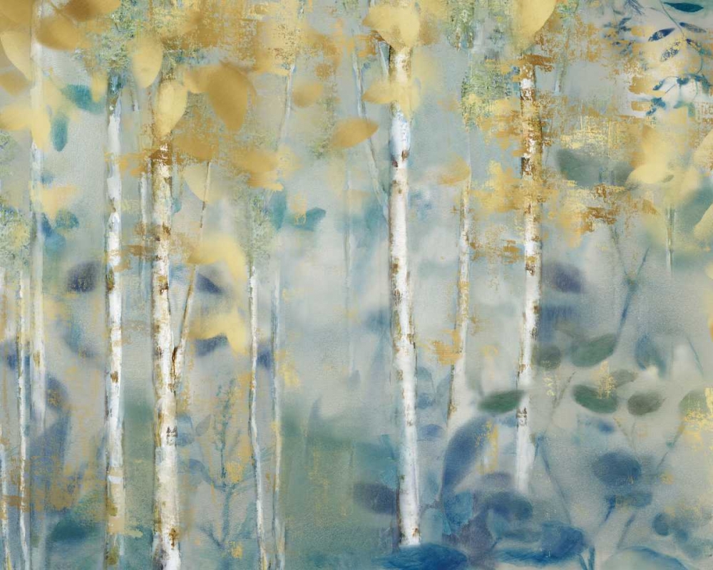 Gilded Forest II art print by Nan for $57.95 CAD