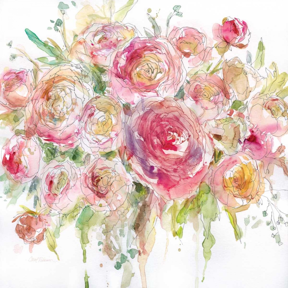 Graceful Bouquet art print by Carol Robinson for $57.95 CAD