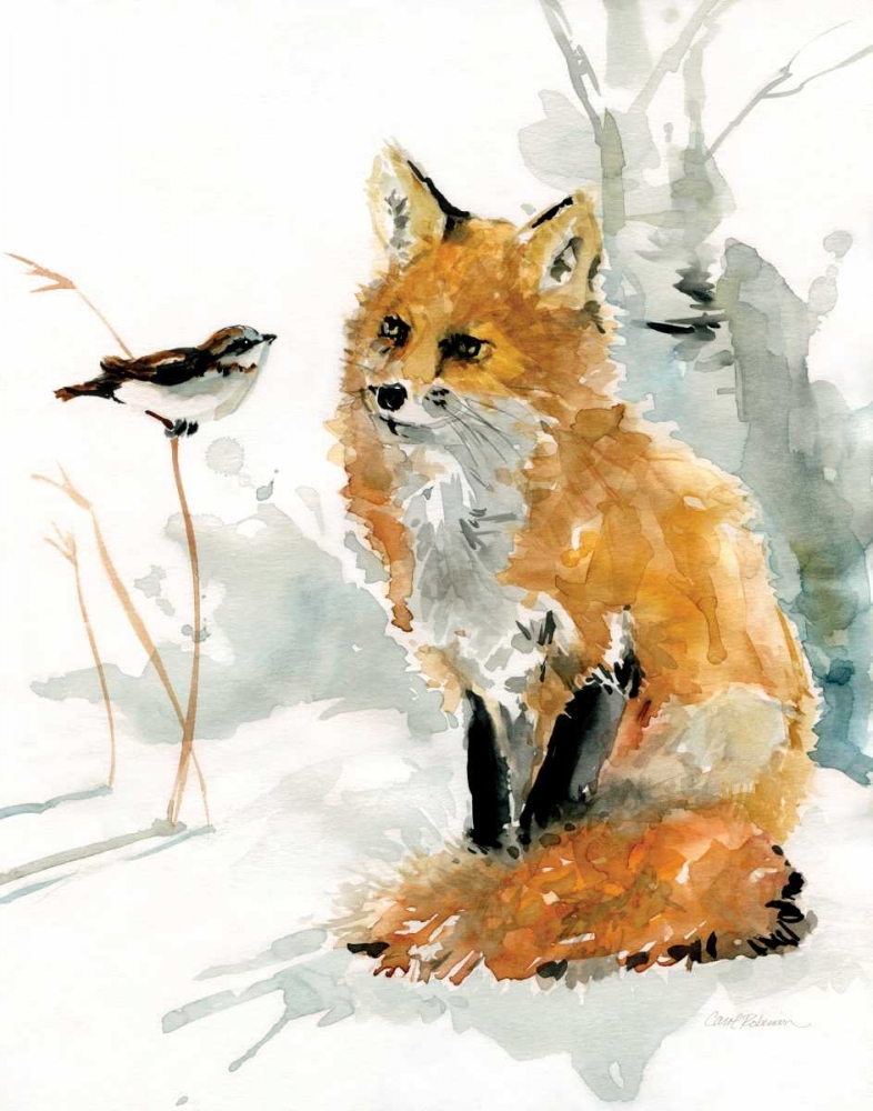 Fox and Friend art print by Carol Robinson for $57.95 CAD