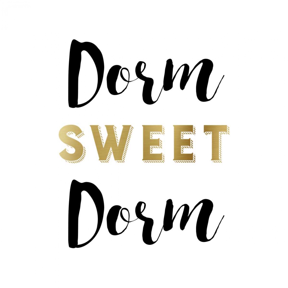 Dorm Sweet Dorm art print by Amanda Murray for $57.95 CAD