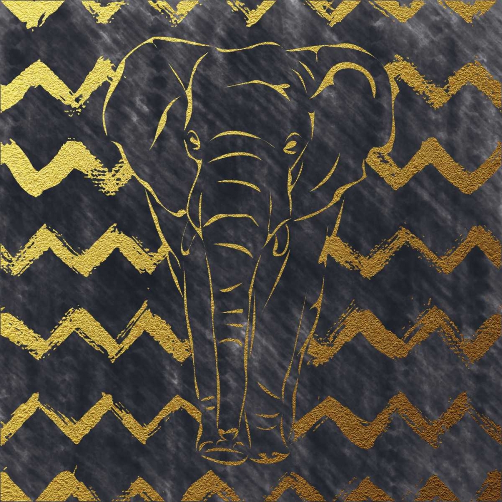 Brushed Elephant art print by Amanda Murray for $57.95 CAD
