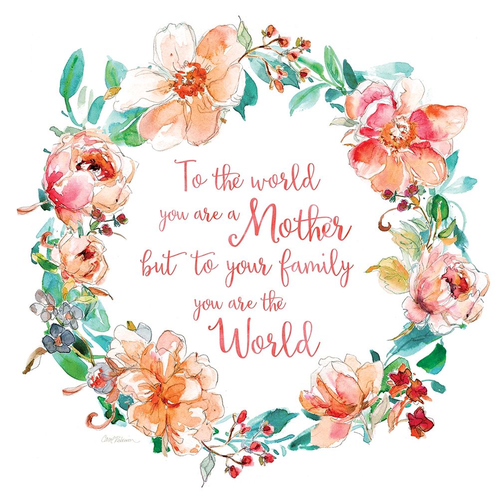 You Are the World art print by Carol Robinson for $57.95 CAD