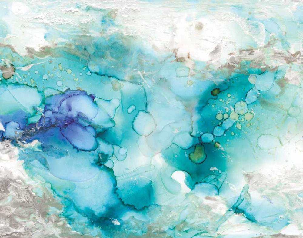 Teal Marble art print by Carol Robinson for $57.95 CAD