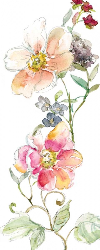 Trailing Blooms II art print by Carol Robinson for $57.95 CAD