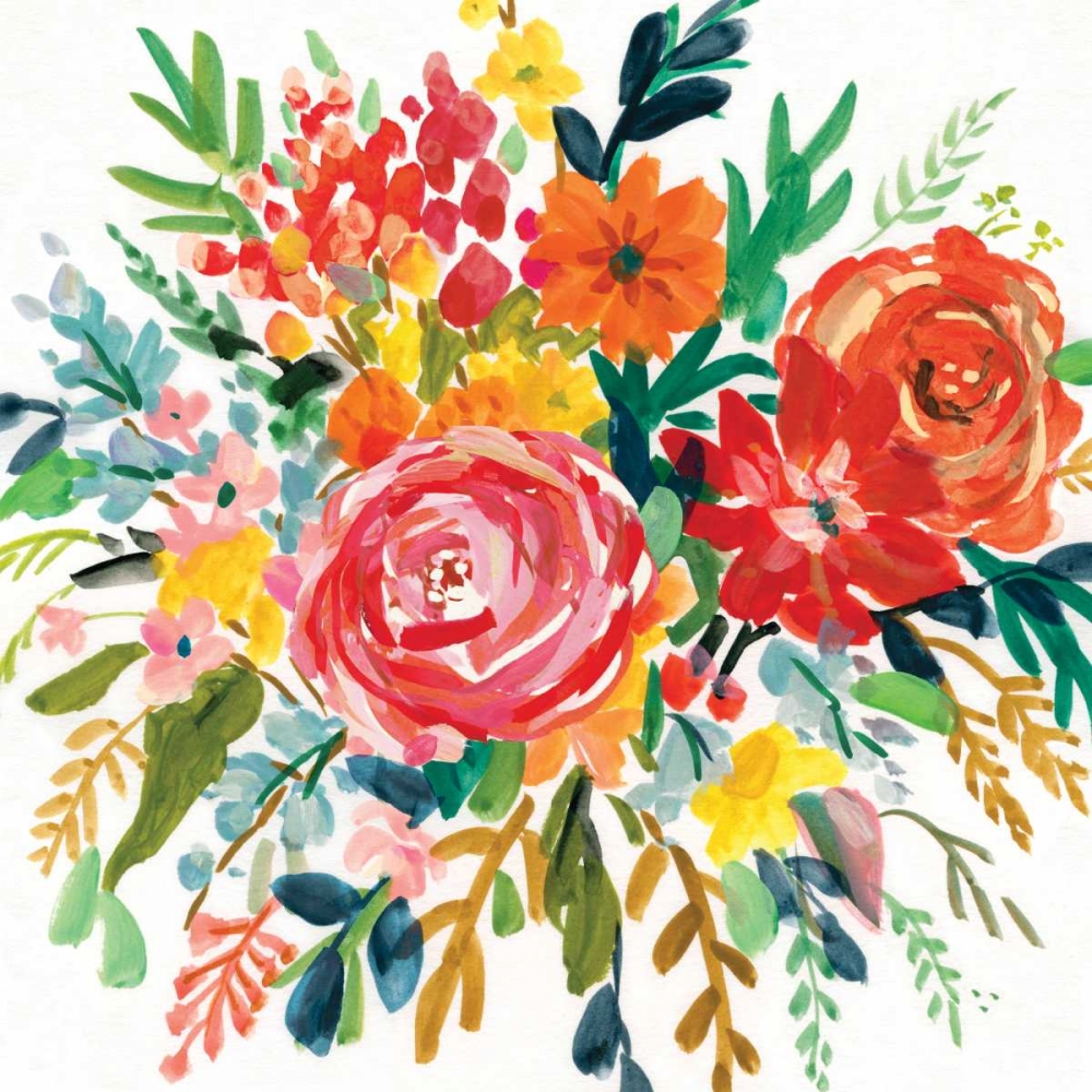 Bright Bouquet II art print by Carol Robinson for $57.95 CAD