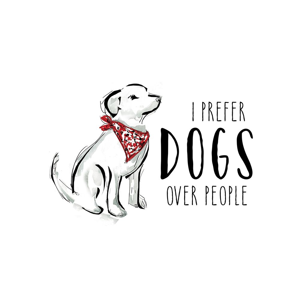 Dogs Over People art print by Amanda Murray for $57.95 CAD