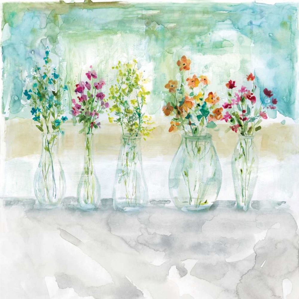 Color Wash Bouquet art print by Carol Robinson for $57.95 CAD