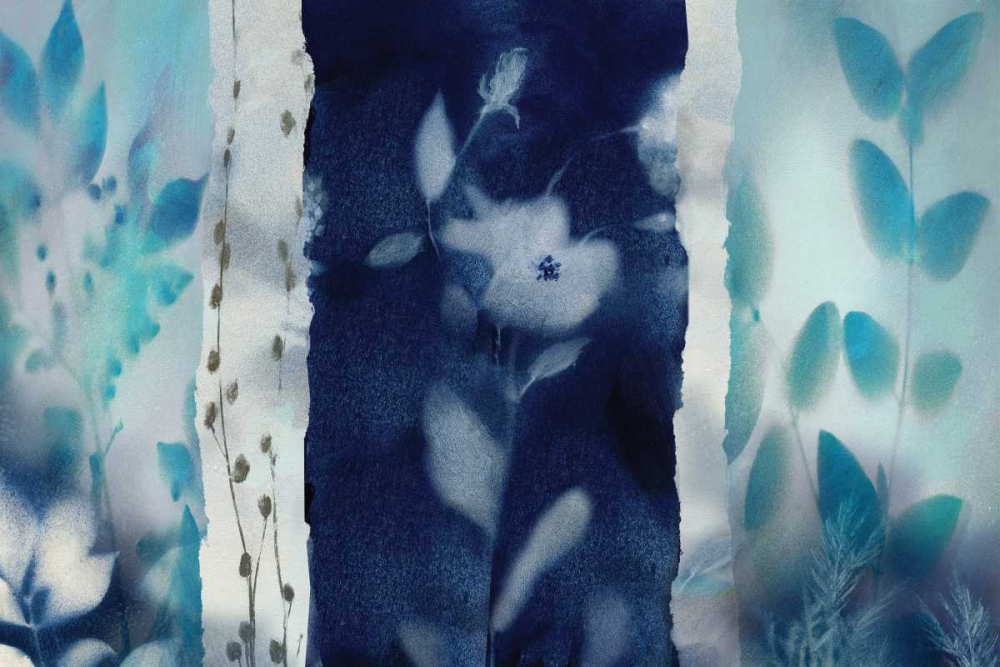 Indigo Montage art print by Nan for $57.95 CAD